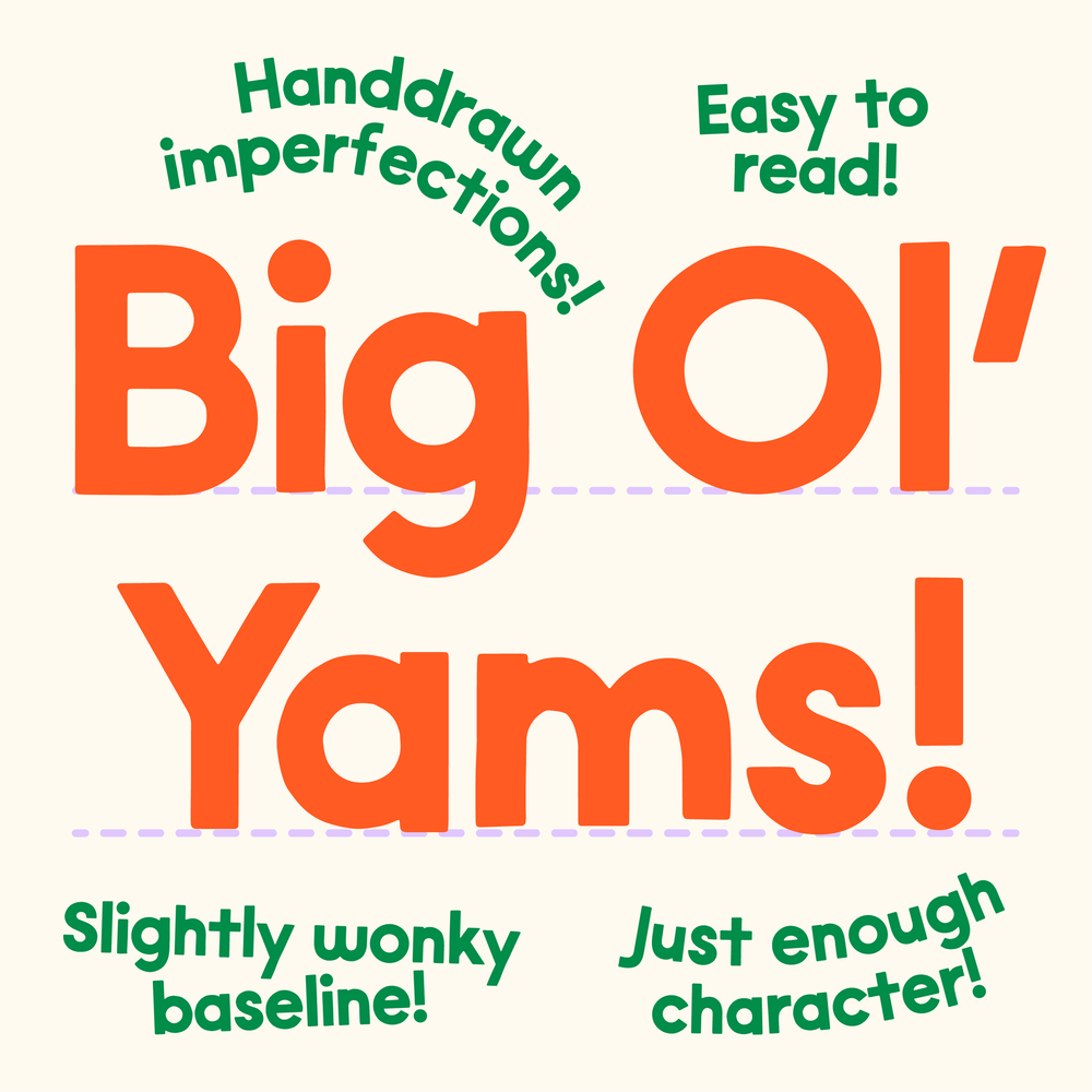 Salad Days Font | Meg! Lewis
